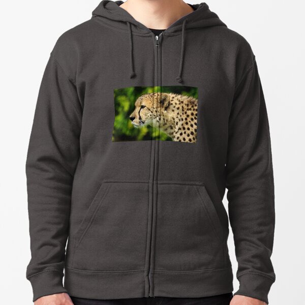 Cheetah Zipped Hoodie