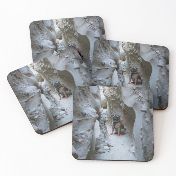 Item preview, Slot Canyon Rocks Remind Pug of Rocky Roads designed and sold by pugventurephoto.