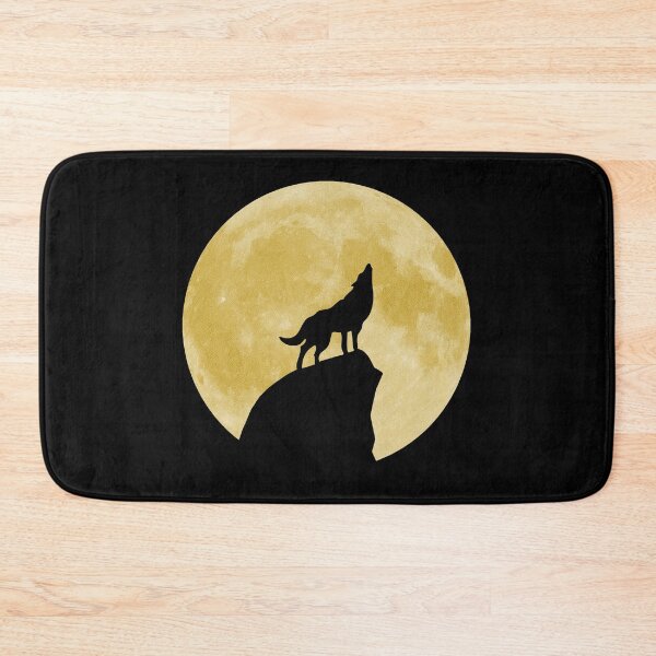 Item preview, Wolf Howling at the Moon designed and sold by Rockett Graphics.