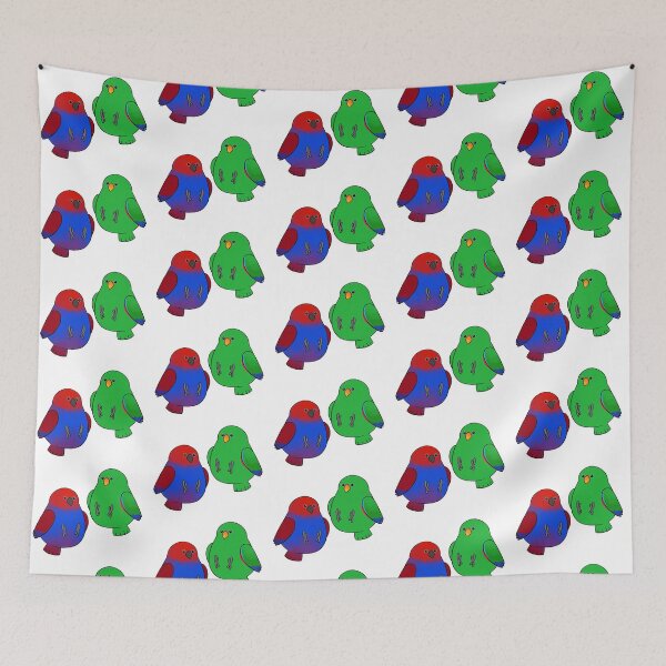 Item preview, Eclectus Pair designed and sold by fizzeebee.