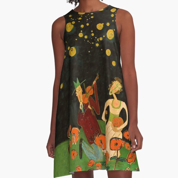 Night Vows A-Line Dress
