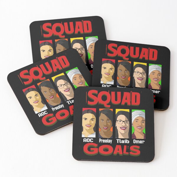 Item preview, AOC Squad Goals designed and sold by Nosek1ng.