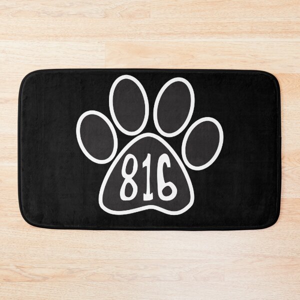 Item preview, Hand Drawn Paw Missouri State 816 Area Code  designed and sold by itsrturn.
