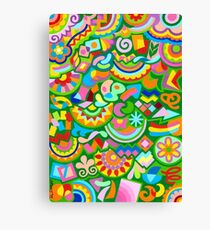 Free Expression 04 - Guache Canvas Print