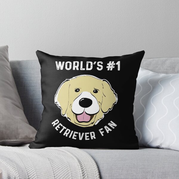Item preview, No 1 Golden Retriever Fan Retriever Dog Fan designed and sold by oberdoofus.