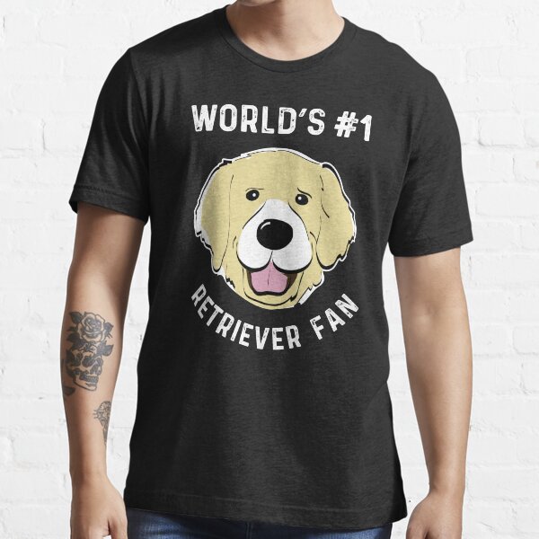 Item preview, No 1 Golden Retriever Fan Retriever Dog Fan designed and sold by oberdoofus.