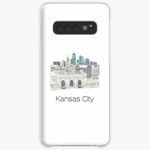 Hand Drawn Kansas City Skyline Samsung Galaxy Snap Case