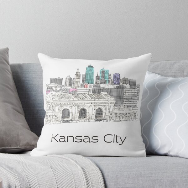 Artikel-Vorschau von Handgezeichnete Skyline von Kansas City, designt und verkauft von itsrturn.