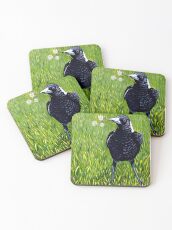 Magpie - Flowers for You Coasters
