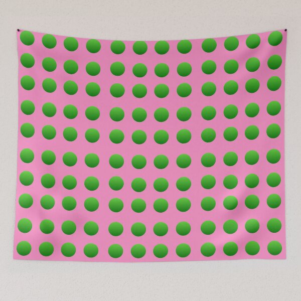 Item preview, Polkadots Pink & Green Mask, Fashions & Products designed and sold by montaque8.