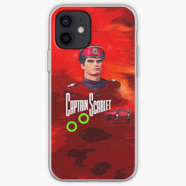 Captain Scarlet drawing 1 iPhone Soft Case