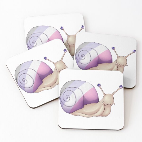 Item preview, Cupiosexual Cupioromantic Pride Snail designed and sold by PrideSnails.