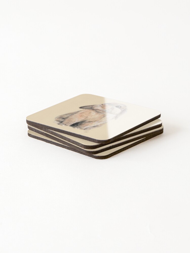 Alternate view of Cute Little Peter Rabbit Coasters (Set of 4)