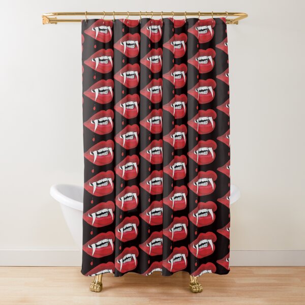 Vampire woman Shower Curtain