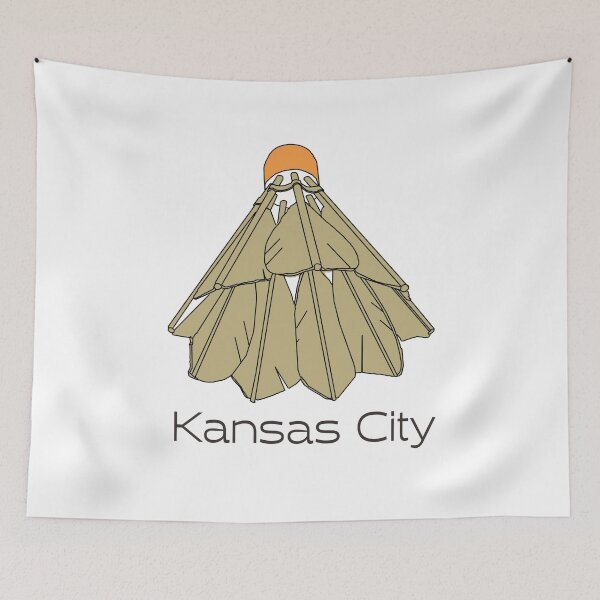 Item preview, Hand Drawn Kansas City Shuttlecock designed and sold by itsrturn.