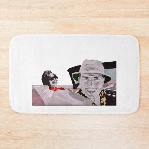 Item preview, FEAR AND LOATHING - Graphite Pencil & Acrylic Portrait Drawing designed and sold by Lauren Randalls.