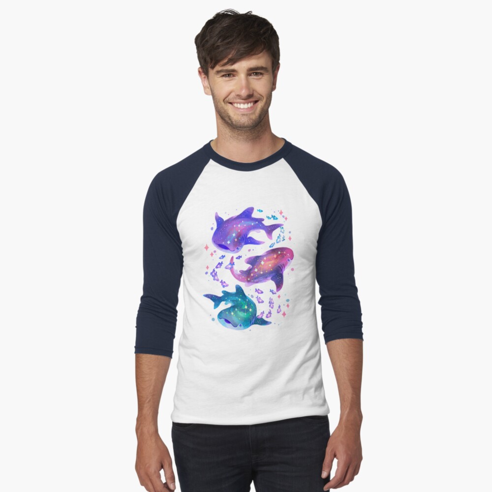 Item preview, Baseball ¾ Sleeve T-Shirt designed and sold by Requinoesis.