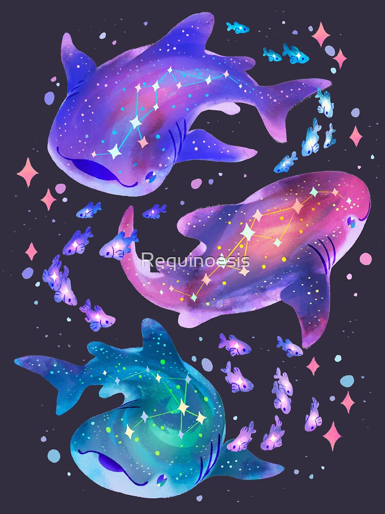 Cosmic Whale Shark by Requinoesis