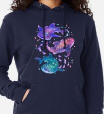 Cosmic Whale Shark Lightweight Hoodie