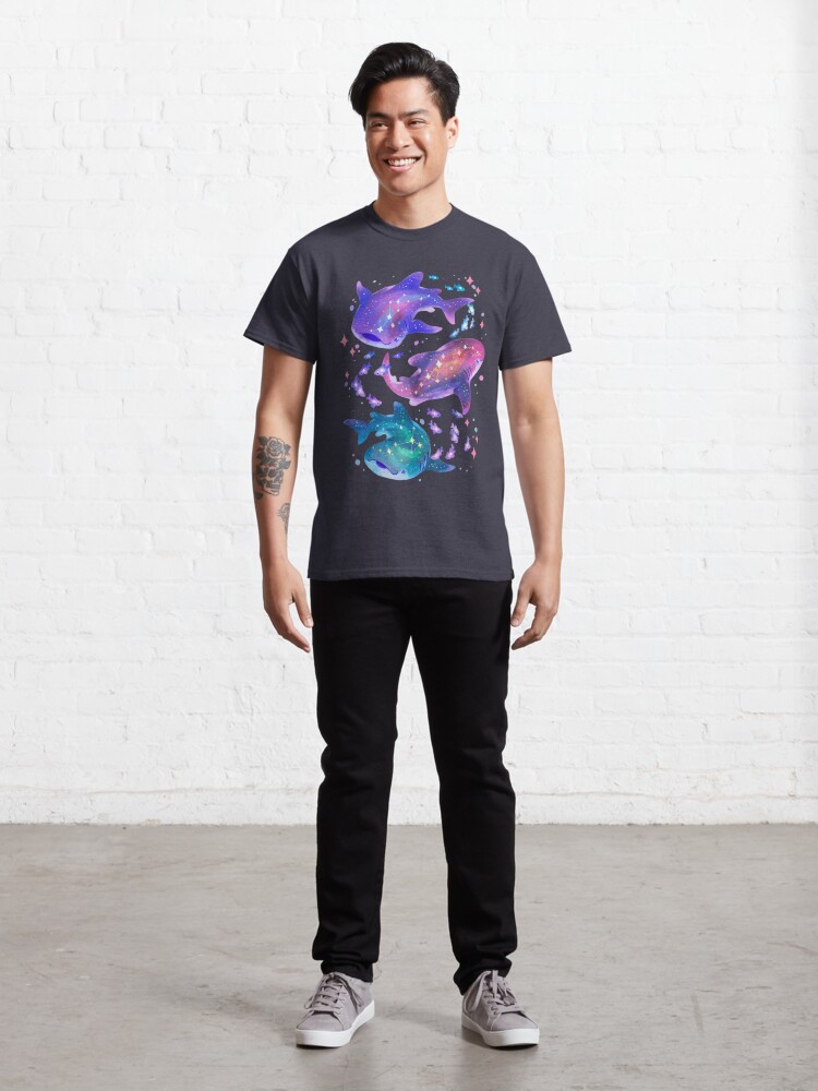 Alternate view of Cosmic Whale Shark Classic T-Shirt