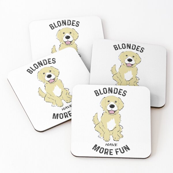 Item preview, Funny Golden Retriever Blondes Retriever Dog Fan designed and sold by oberdoofus.