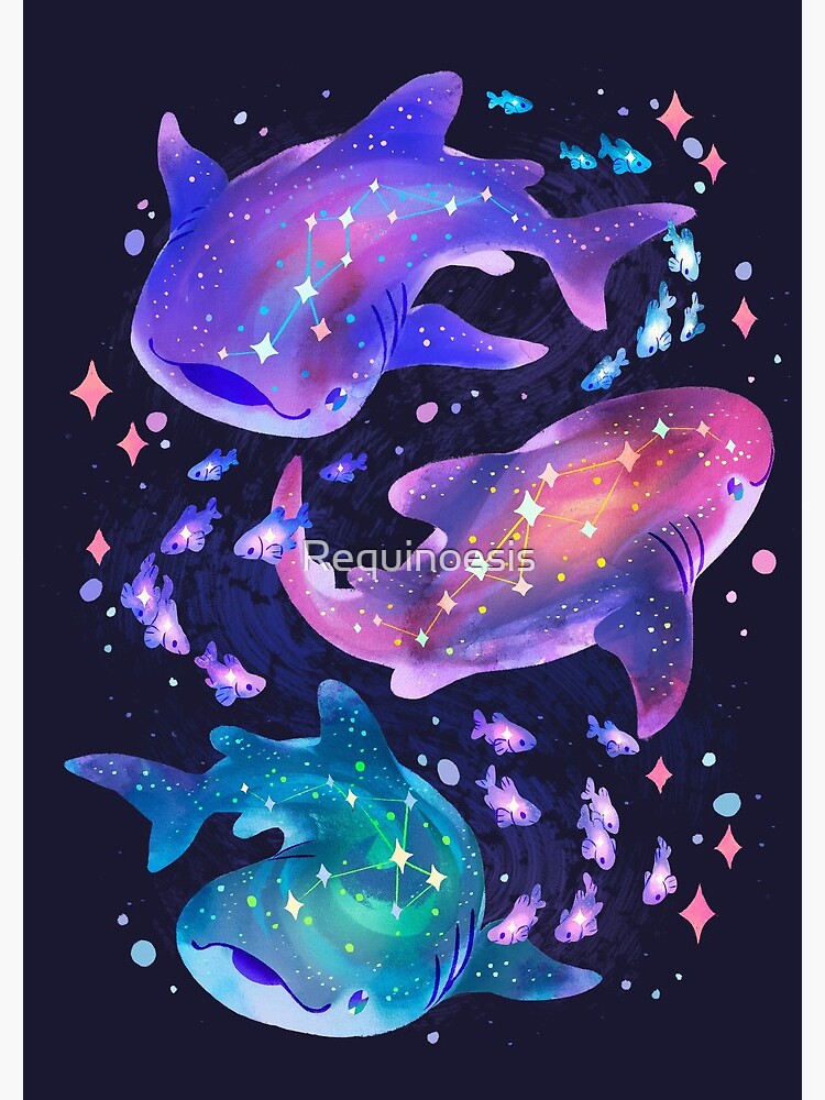 Cosmic Whale Shark by Requinoesis