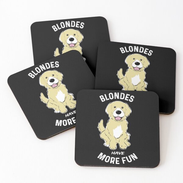 Item preview, Funny Golden Retriever Blondes Retriever Dog Fan designed and sold by oberdoofus.