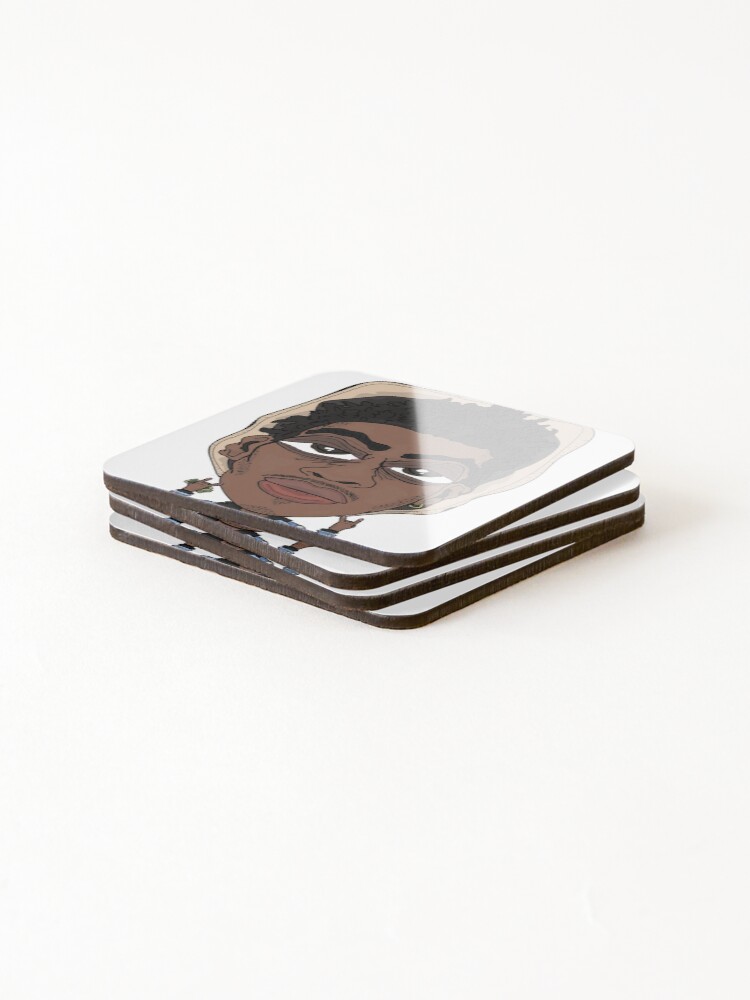 Thumbnail 4 of 5, Coasters (Set of 4), Rapper designed and sold by QuestionTHAT.