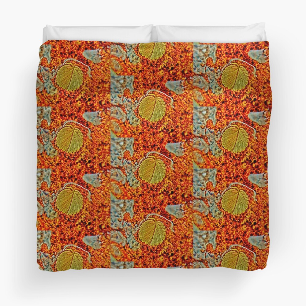 Floating Leaf Duvet Cover