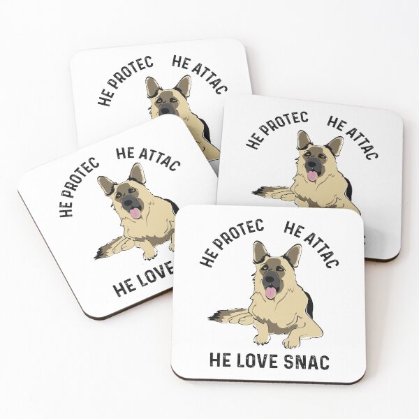 Item preview, Funny German Shepherd Protec Dog Lover Gifts designed and sold by oberdoofus.