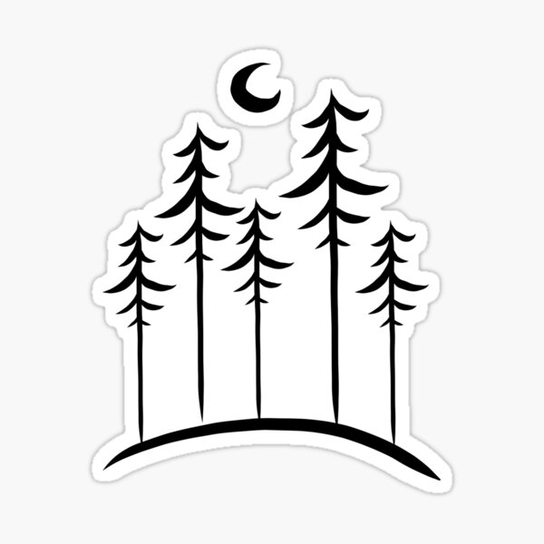 Fine Pines Sticker