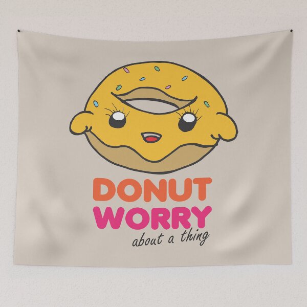 Item preview, Donut Worry designed and sold by Chrome and Coils.