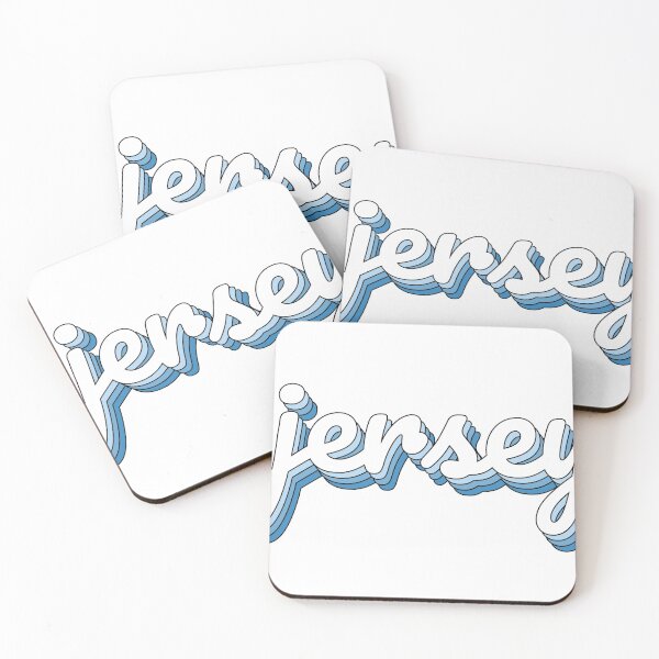 Item preview, Jersey Blue Retro designed and sold by coleenross.