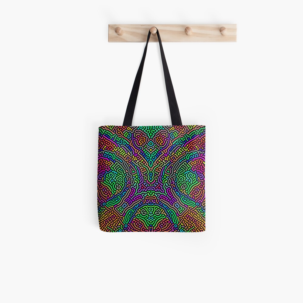 Freaky Stencil Tote Bag