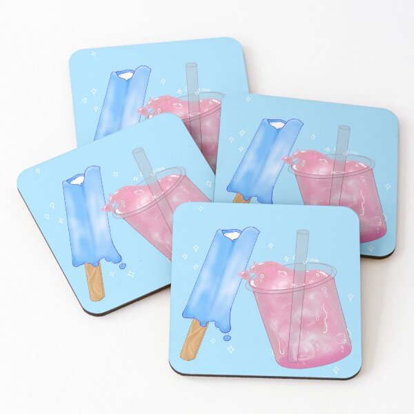 Item preview, Simple Series - Popsicle and Strawberry Soda designed and sold by Sleepy Akio.