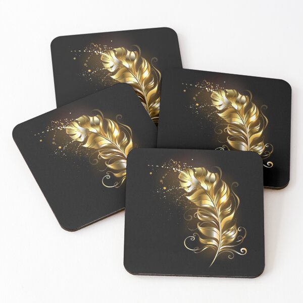 Item preview, Golden Fluffy Feather ( Gold Feather ) designed and sold by Blackmoon9.