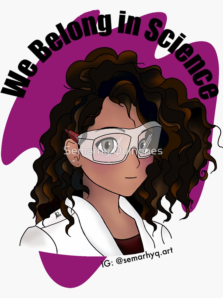 Curly Hair Scientist by semarhy
