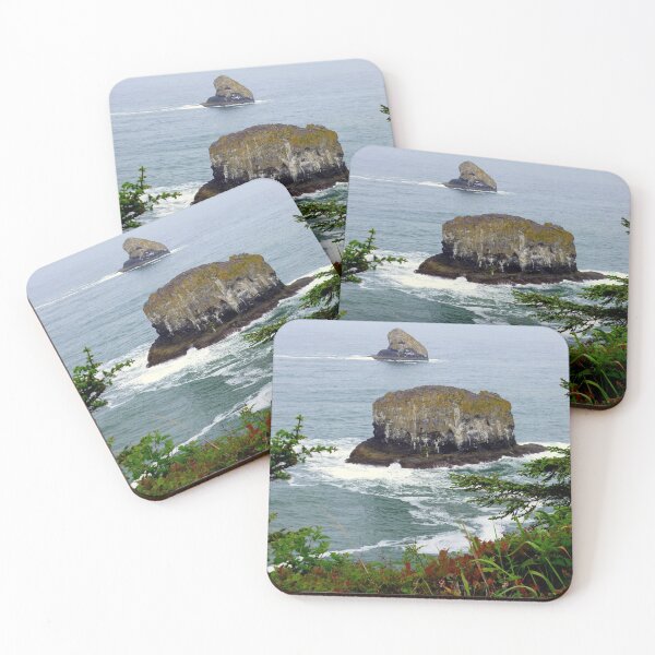 Item preview,  Cape Meares Sea Stacks ~ Oregon   designed and sold by Elaine Bawden.