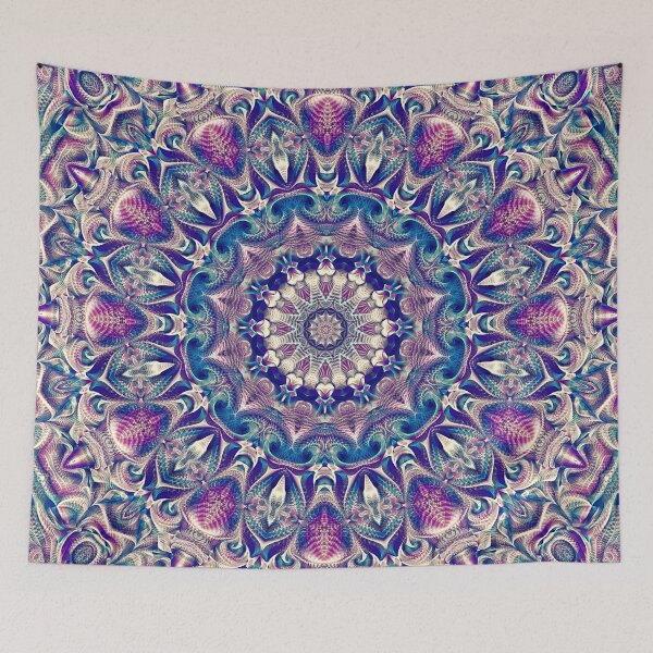 Item preview, Flower Of Life Mandala (Periwinkle) designed and sold by Mandala Of Life.