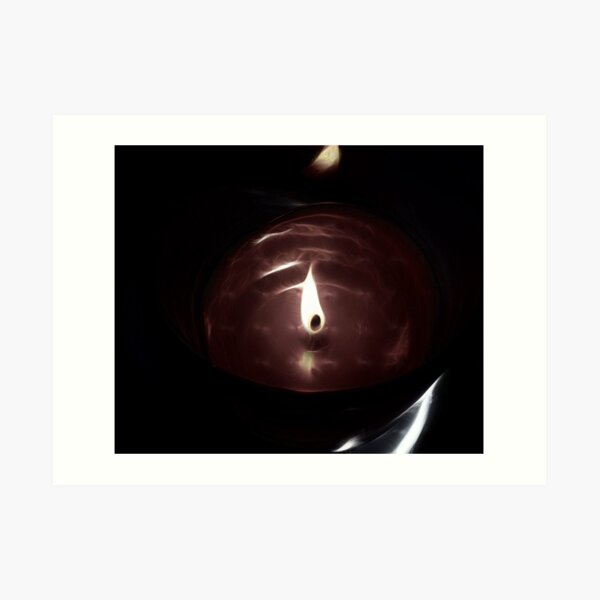 Candle Art Print