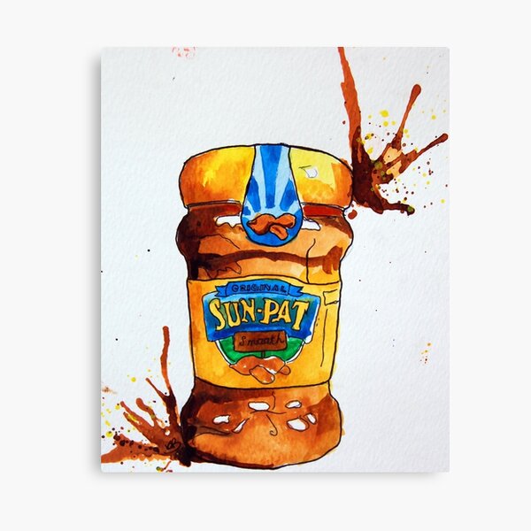 Sun Pat Peanut Butter Canvas Print