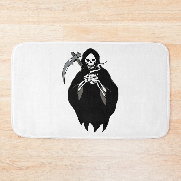 Item preview, Grim Reaper Loves Coffee Coffee Fan Gift designed and sold by oberdoofus.