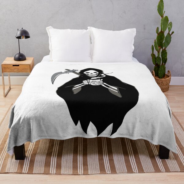 Item preview, Grim Reaper Loves Coffee Coffee Fan Gift designed and sold by oberdoofus.