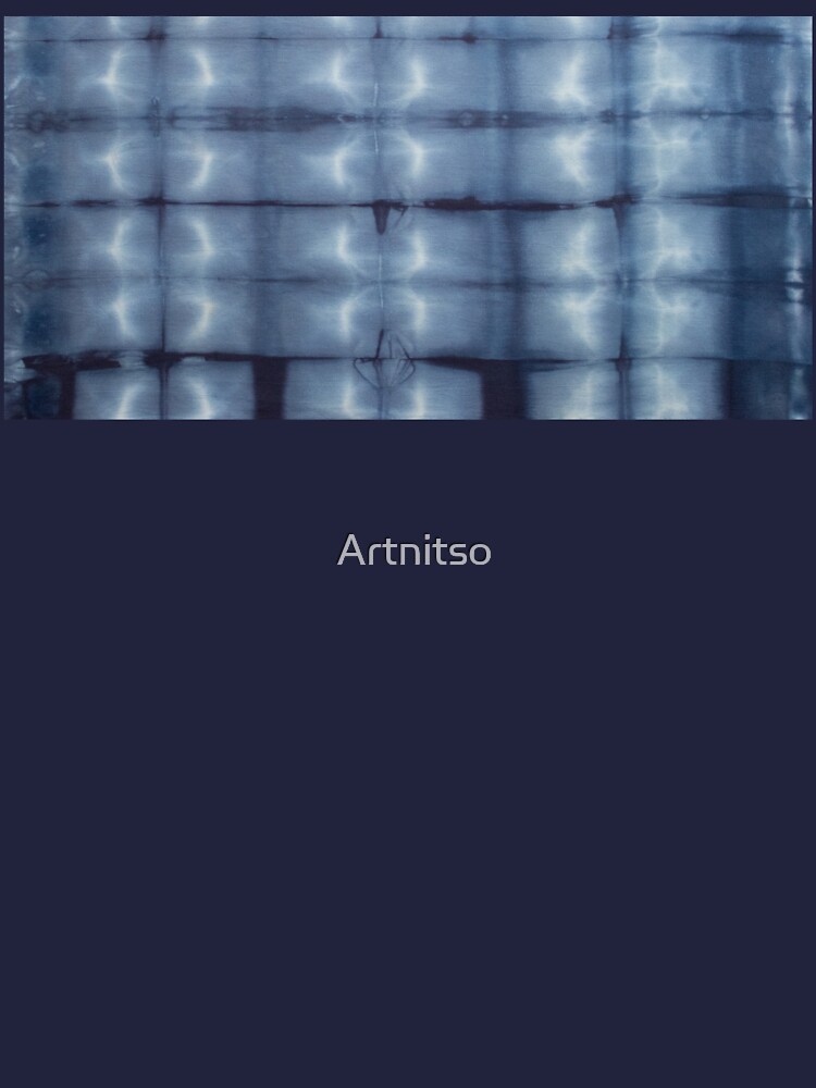 SKU546 Shibori Style - Blue Denim 2 by Artnitso