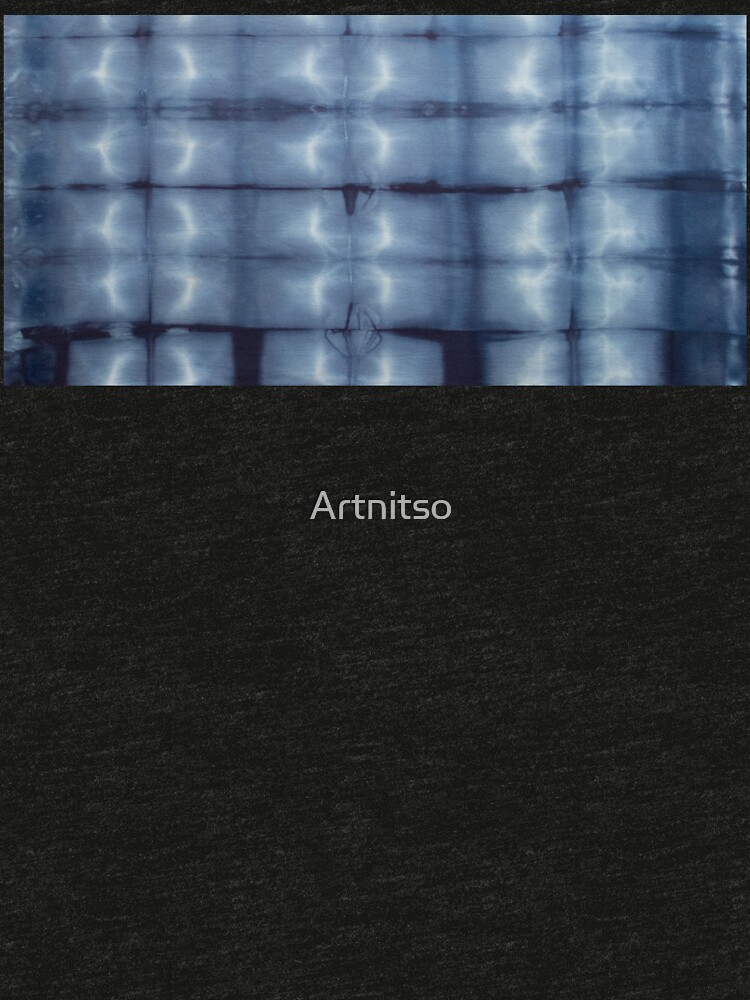 SKU546 Shibori Style - Blue Denim 2 by Artnitso