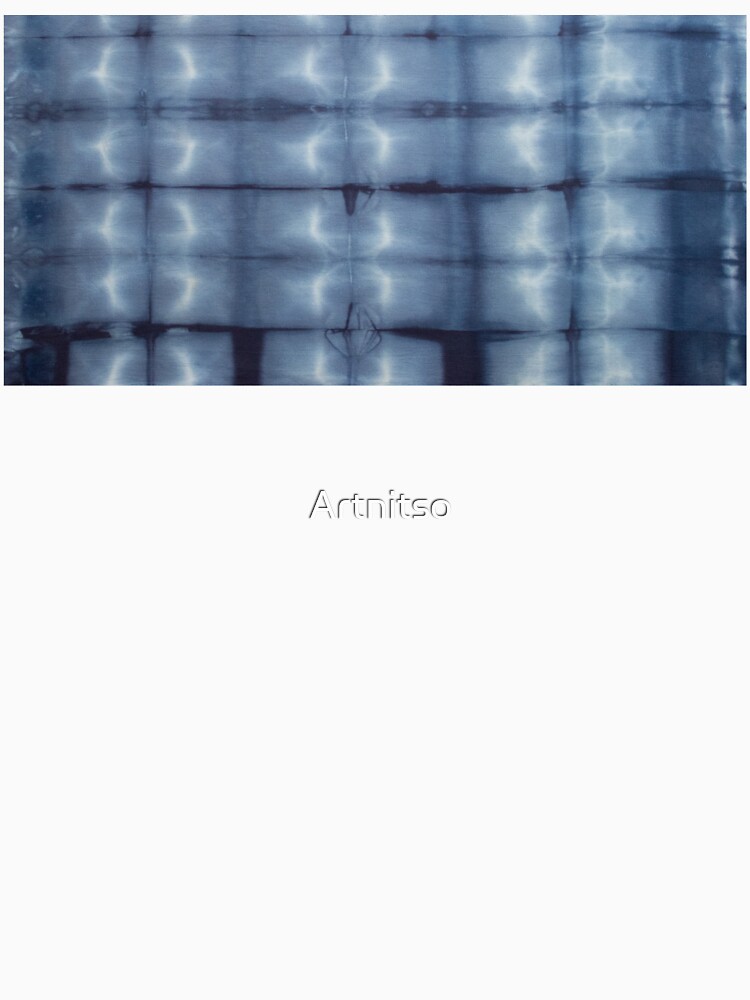 SKU546 Shibori Style - Blue Denim 2 by Artnitso