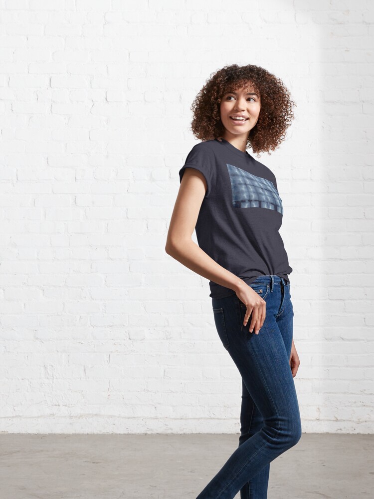 Alternate view of SKU546 Shibori Style - Blue Denim 2 Classic T-Shirt