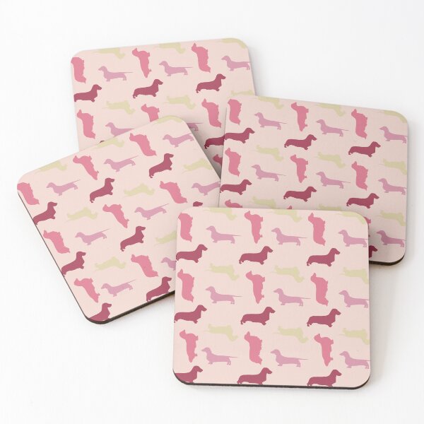 Item preview, "Cotton Candy" Dachshund Pattern designed and sold by CanisPicta.