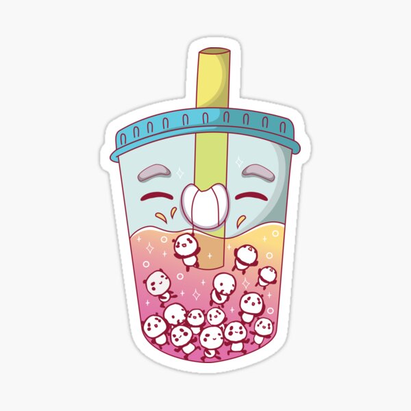 Item preview, Cute Bubble Boba Milk Tea Panda Lover designed and sold by MrEddie10.
