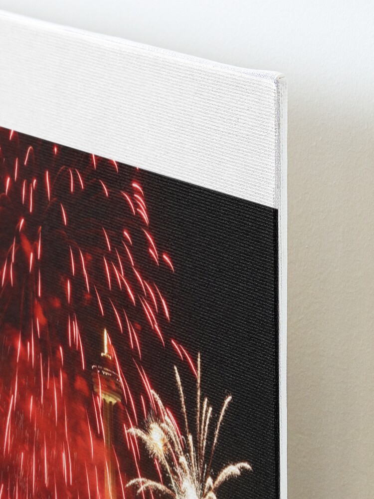 Alternate view of Watching the Last Red Glow Mounted Print
